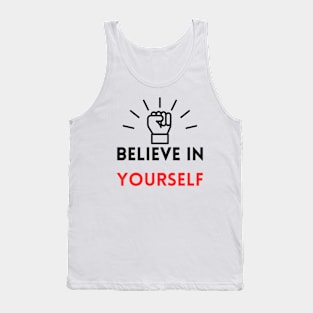 Believe In Yourself, Vintage Gift Tank Top